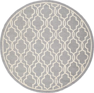 Safavieh Cambridge 131 Silver/Ivory Area Rug Round