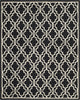 Safavieh Cambridge 131 Black/Ivory Area Rug Main