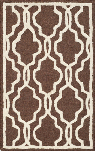 Safavieh Cambridge 131 Dark Brown/Ivory Area Rug main image