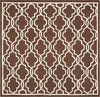 Safavieh Cambridge 131 Dark Brown/Ivory Area Rug Square