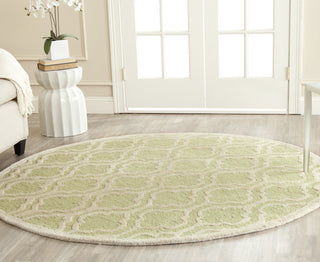 Safavieh Cambridge 132 Light Green/Ivory Area Rug Room Scene