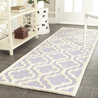 Safavieh Cambridge 132 Lavander/Ivory Area Rug Room Scene