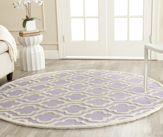 Safavieh Cambridge 132 Lavander/Ivory Area Rug Room Scene