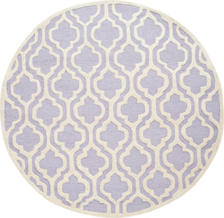 Safavieh Cambridge 132 Lavander/Ivory Area Rug Round