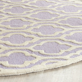 Safavieh Cambridge 132 Lavander/Ivory Area Rug Detail