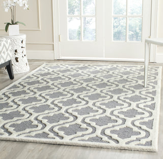 Safavieh Cambridge 132 Silver/Ivory Area Rug Room Scene Feature