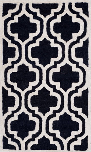 Safavieh Cambridge 132 Black/Ivory Area Rug 