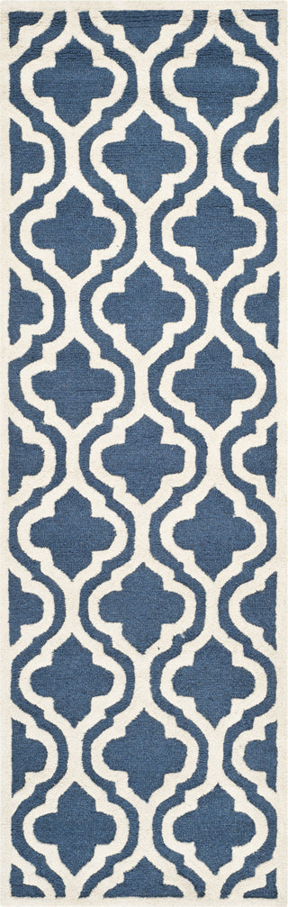 Safavieh Cambridge 132 Navy/Ivory Area Rug Runner