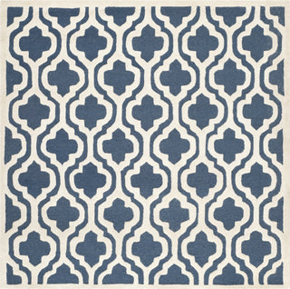 Safavieh Cambridge 132 Navy/Ivory Area Rug Square