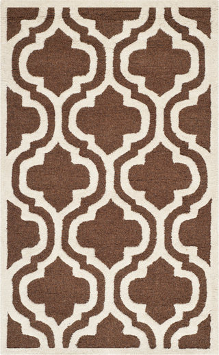 Safavieh Cambridge 132 Dark Brown/Ivory Area Rug Main