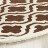Safavieh Cambridge 132 Dark Brown/Ivory Area Rug Detail