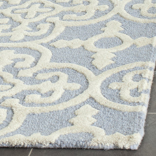 Safavieh Cambridge 133 Light Blue/Ivory Area Rug Detail