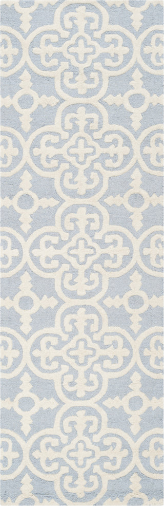 Safavieh Cambridge 133 Light Blue/Ivory Area Rug Runner