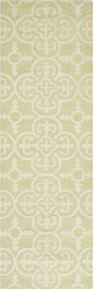 Safavieh Cambridge 133 Light Green/Ivory Area Rug Runner