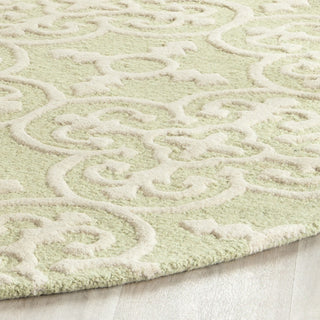 Safavieh Cambridge 133 Light Green/Ivory Area Rug Detail