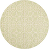 Safavieh Cambridge 133 Light Green/Ivory Area Rug Round