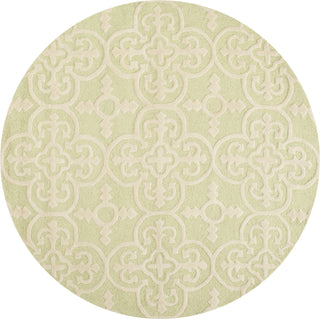 Safavieh Cambridge 133 Light Green/Ivory Area Rug Round