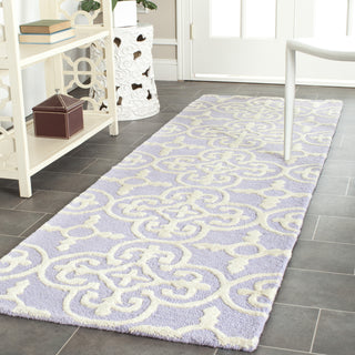 Safavieh Cambridge 133 Lavander/Ivory Area Rug Room Scene