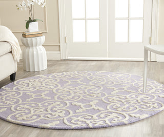 Safavieh Cambridge 133 Lavander/Ivory Area Rug Room Scene