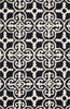 Safavieh Cambridge 133 Black/Ivory Area Rug Main