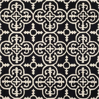 Safavieh Cambridge 133 Black/Ivory Area Rug Square