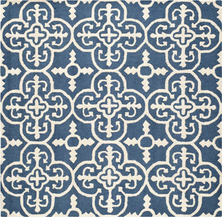 Safavieh Cambridge 133 Navy/Ivory Area Rug Square