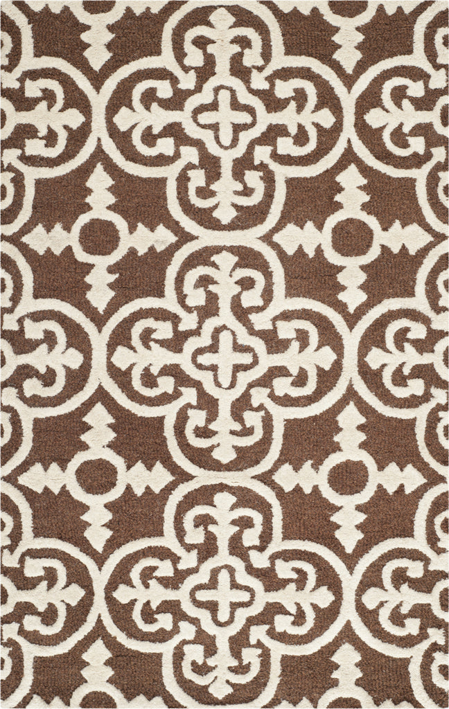 Safavieh Cambridge 133 Dark Brown/Ivory Area Rug main image