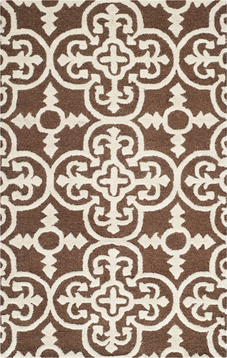 Safavieh Cambridge 133 Dark Brown/Ivory Area Rug main image