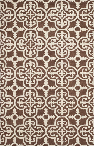 Safavieh Cambridge 133 Dark Brown/Ivory Area Rug Main