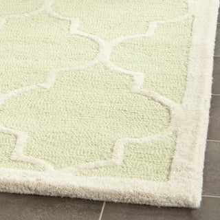 Safavieh Cambridge 134 Light Green/Ivory Area Rug Detail