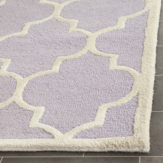 Safavieh Cambridge 134 Lavander/Ivory Area Rug Detail