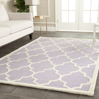 Safavieh Cambridge 134 Lavander/Ivory Area Rug Room Scene Feature