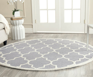 Safavieh Cambridge 134 Silver/Ivory Area Rug Room Scene