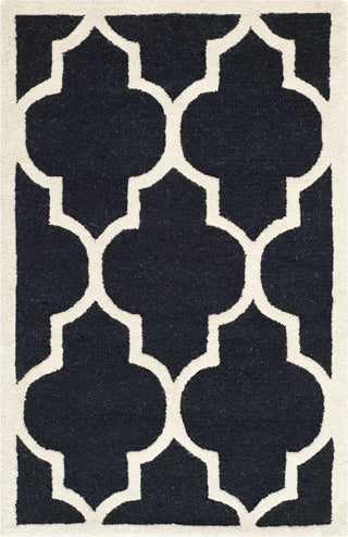 Safavieh Cambridge 134 Black/Ivory Area Rug main image