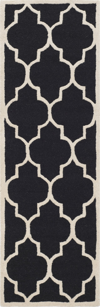 Safavieh Cambridge 134 Black/Ivory Area Rug Runner