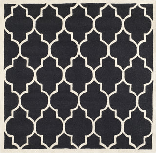 Safavieh Cambridge 134 Black/Ivory Area Rug Square