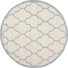 Safavieh Cambridge 134 Ivory/Light Blue Area Rug Round
