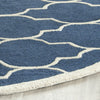 Safavieh Cambridge 134 Navy/Ivory Area Rug Detail