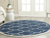 Safavieh Cambridge 134 Navy/Ivory Area Rug Room Scene