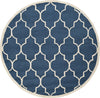 Safavieh Cambridge 134 Navy/Ivory Area Rug Round