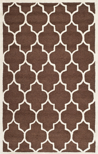 Safavieh Cambridge 134 Dark Brown/Ivory Area Rug Main