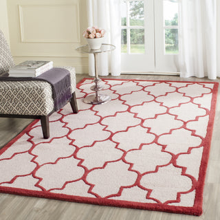 Safavieh Cambridge 134 Ivory/Rust Area Rug Room Scene Feature