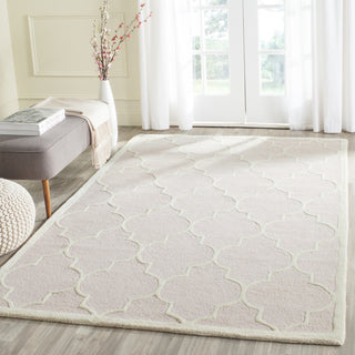 Safavieh Cambridge 134 Light Pink/Ivory Area Rug Room Scene Feature