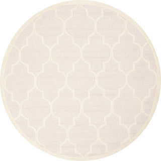 Safavieh Cambridge 134 Light Pink/Ivory Area Rug Round