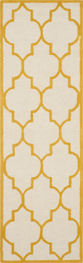 Safavieh Cambridge 134 Ivory/Gold Area Rug Runner