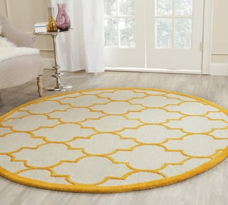 Safavieh Cambridge 134 Ivory/Gold Area Rug Room Scene