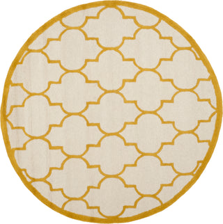 Safavieh Cambridge 134 Ivory/Gold Area Rug Round