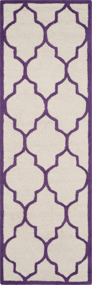 Safavieh Cambridge 134 Ivory/Purple Area Rug Runner