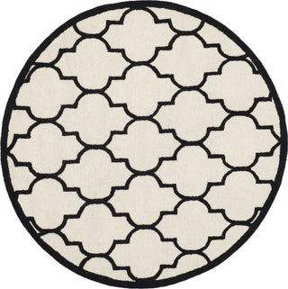 Safavieh Cambridge 134 Ivory/Black Area Rug Round