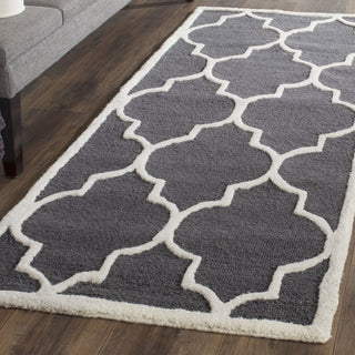 Safavieh Cambridge 134 Dark Grey/Ivory Area Rug Room Scene